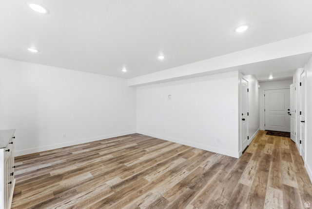 645 West 880th Street South Fillmore, UT 84631 - Photo 5 of 22 Spacious interior with wood-finish flooring, recessed lighting, white walls, and white trim