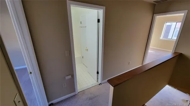 a view of front door