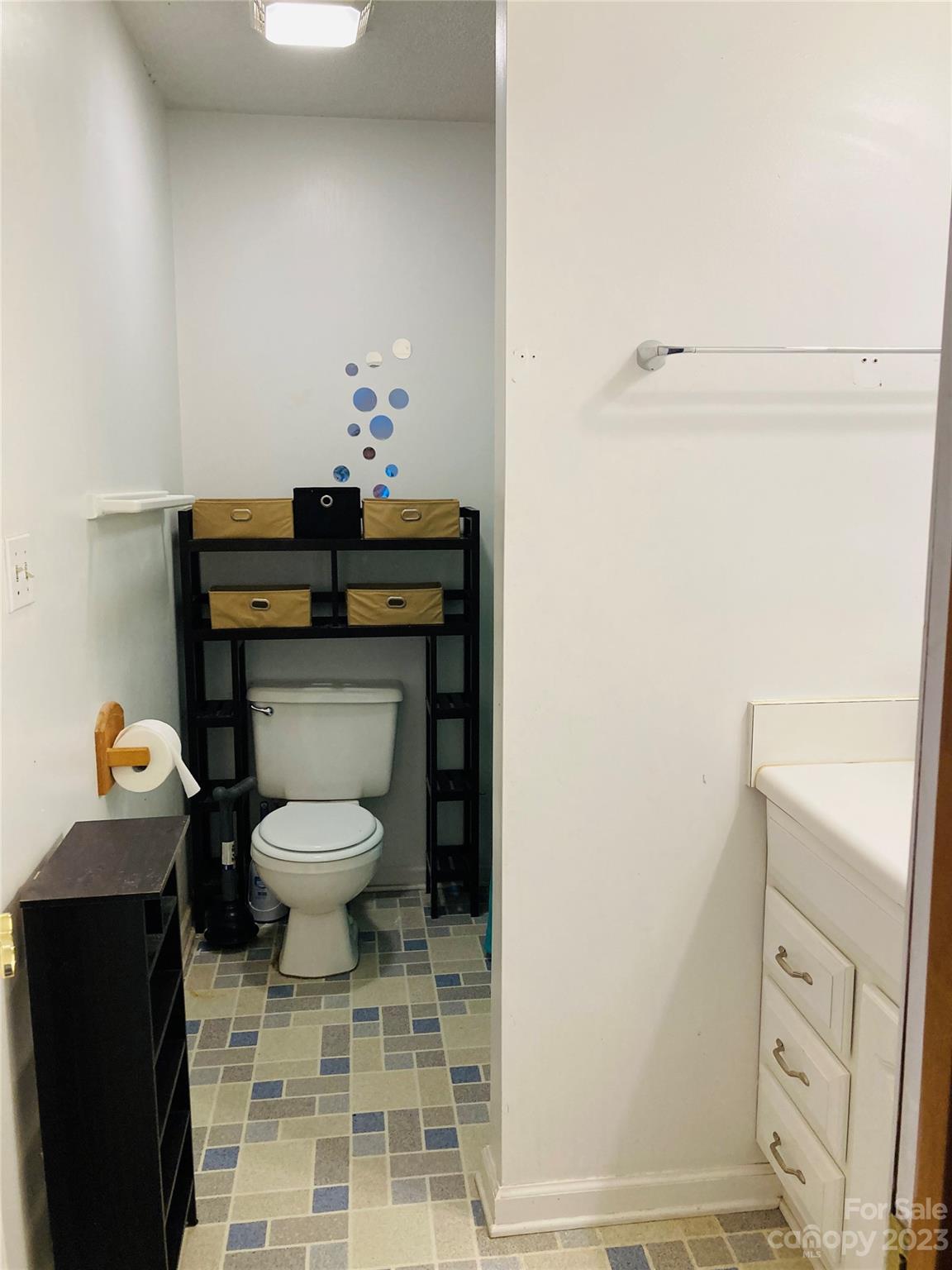 210 South Hillside Street Rutherfordton, NC 28139 - Photo 31 of 48 a bathroom with a toilet and a sink