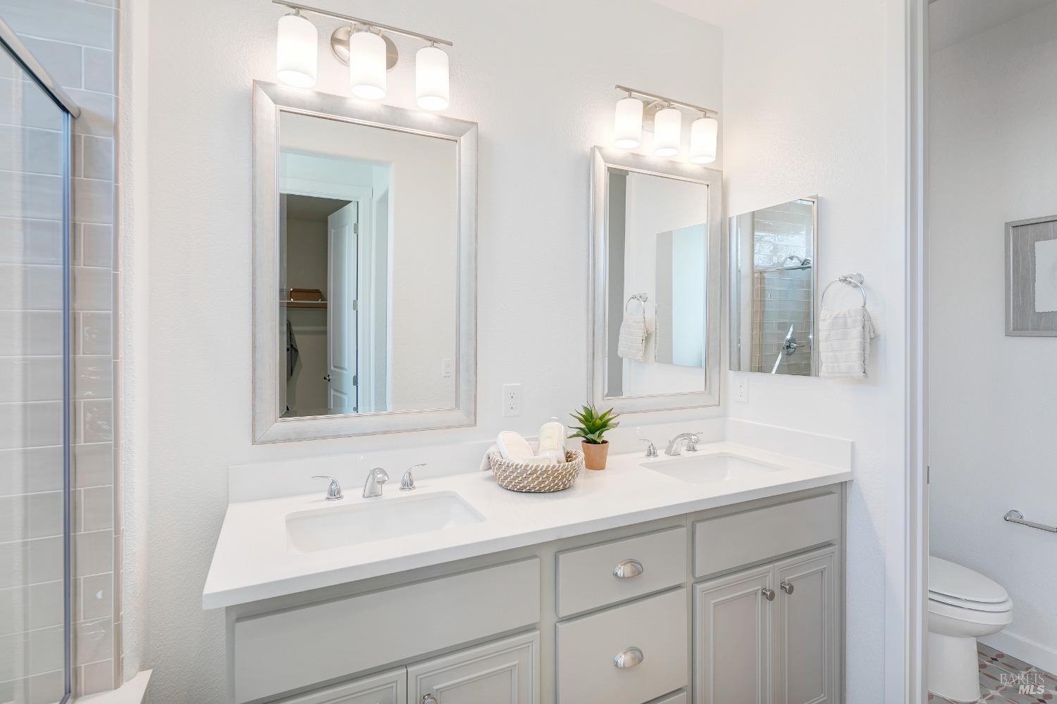 2438 Revival Lane Rio Vista, CA 94571 - Photo 26 of 40 a bathroom with a sink and a mirror