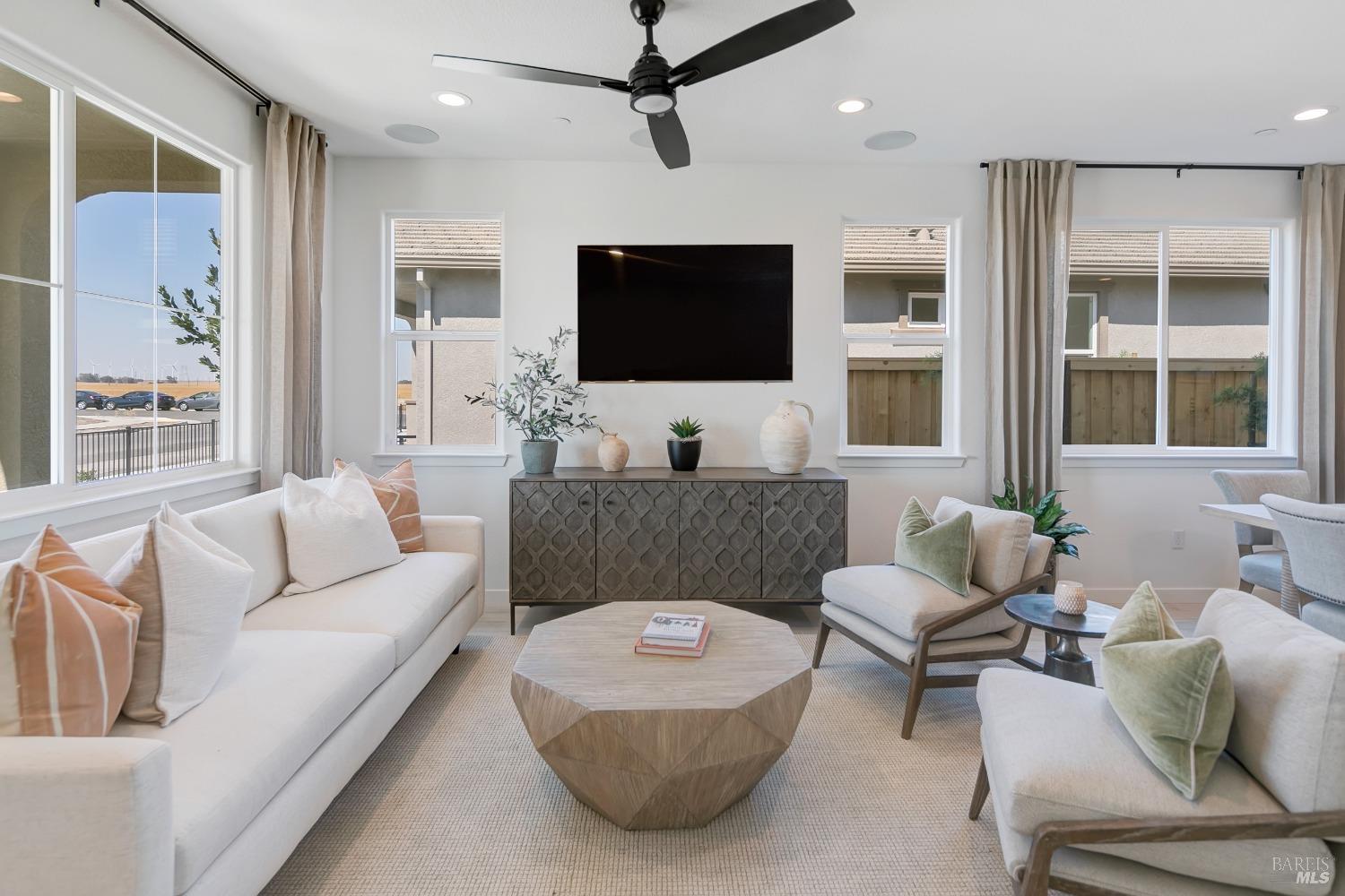 2438 Revival Lane Rio Vista, CA 94571 - Photo 6 of 40 a living room with furniture and a flat screen tv