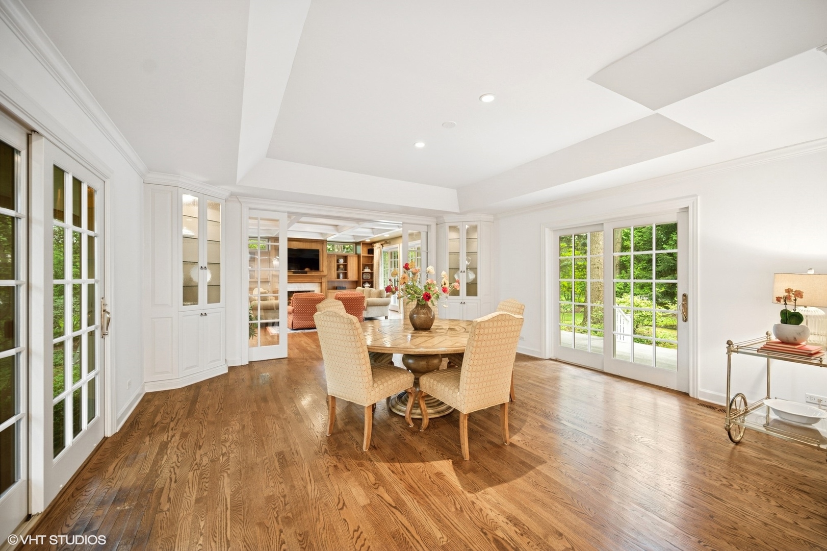 1118 Mt Pleasant Road Winnetka, IL 60093 - Photo 17 of 48 a dining room with furniture window and wooden floor