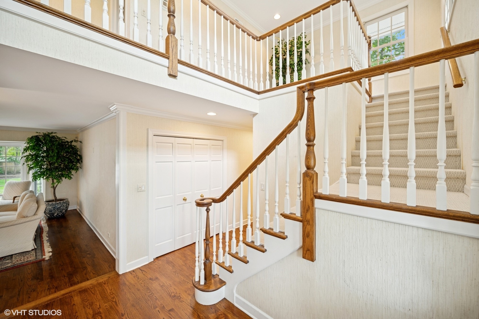 1118 Mt Pleasant Road Winnetka, IL 60093 - Photo 5 of 48 a view of an entryway with wooden floor and door