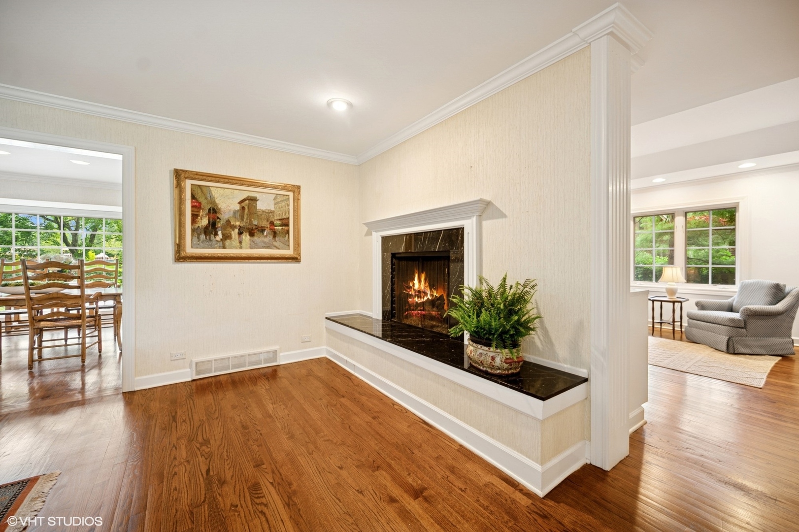 1118 Mt Pleasant Road Winnetka, IL 60093 - Photo 10 of 48 a living room with furniture and a large window