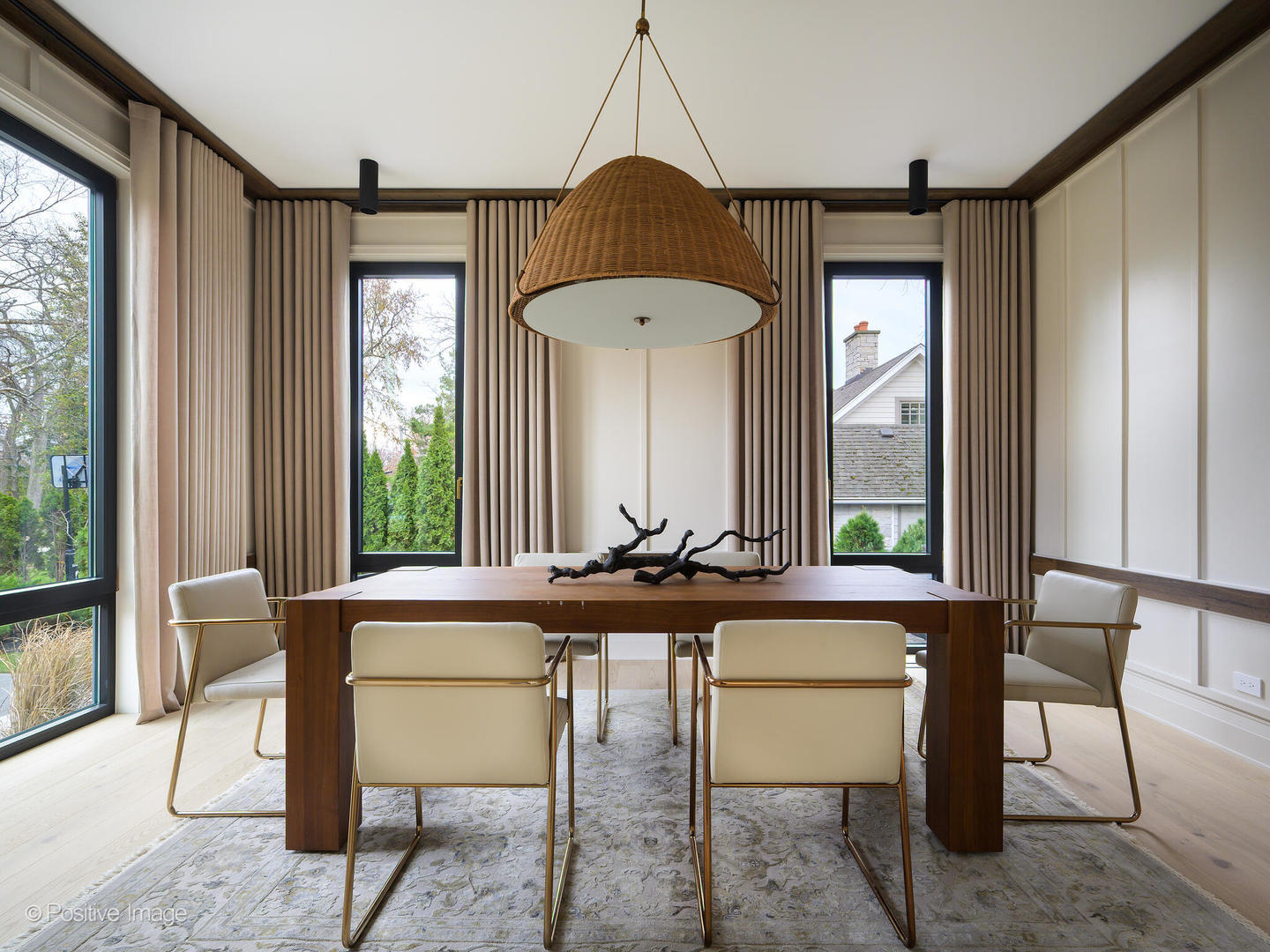 1106 Hohlfelder Road Glencoe, IL 60022 - Photo 11 of 61 a view of a a dining room with furniture window and outside view