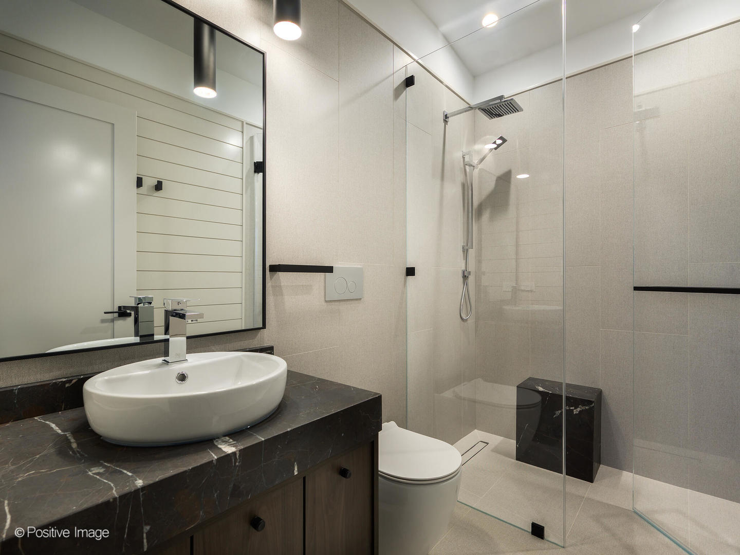1106 Hohlfelder Road Glencoe, IL 60022 - Photo 15 of 61 a bathroom with a sink a toilet a shower and a mirror