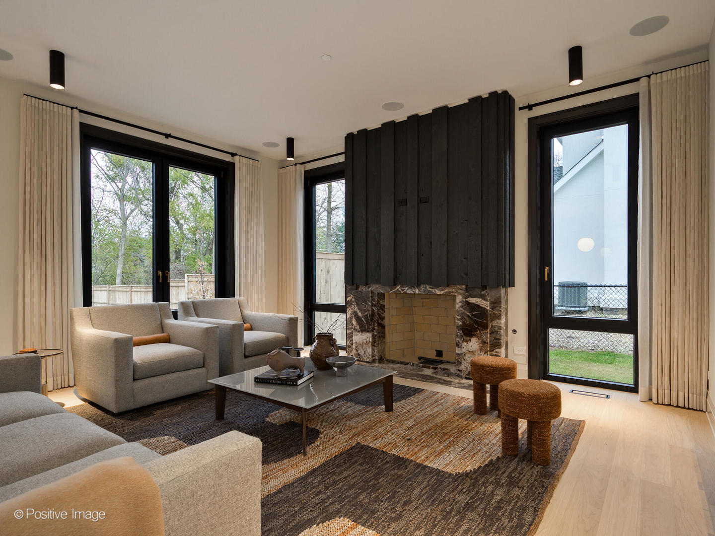 1106 Hohlfelder Road Glencoe, IL 60022 - Photo 29 of 61 a living room with furniture and large windows