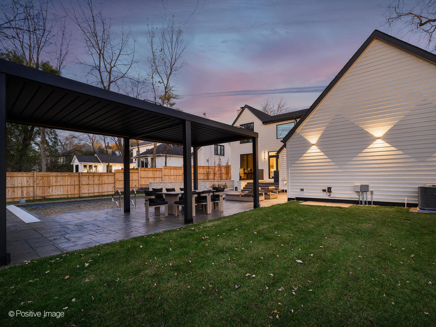 1106 Hohlfelder Road Glencoe, IL 60022 - Photo 59 of 61 a view of a backyard with a garden and patio