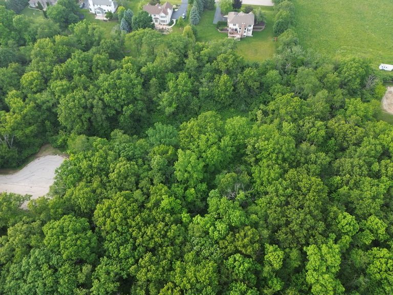 7106 Forest Oak Drive McHenry, IL 60050 - Photo 8 of 14 an aerial view of a house with a yard
