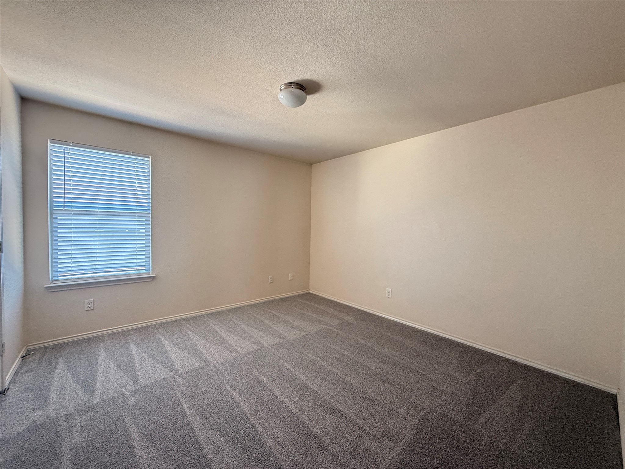 279 Housefinch Loop Leander, TX 78641 - Photo 19 of 30 Spare room featuring dark carpet and a textured ceiling