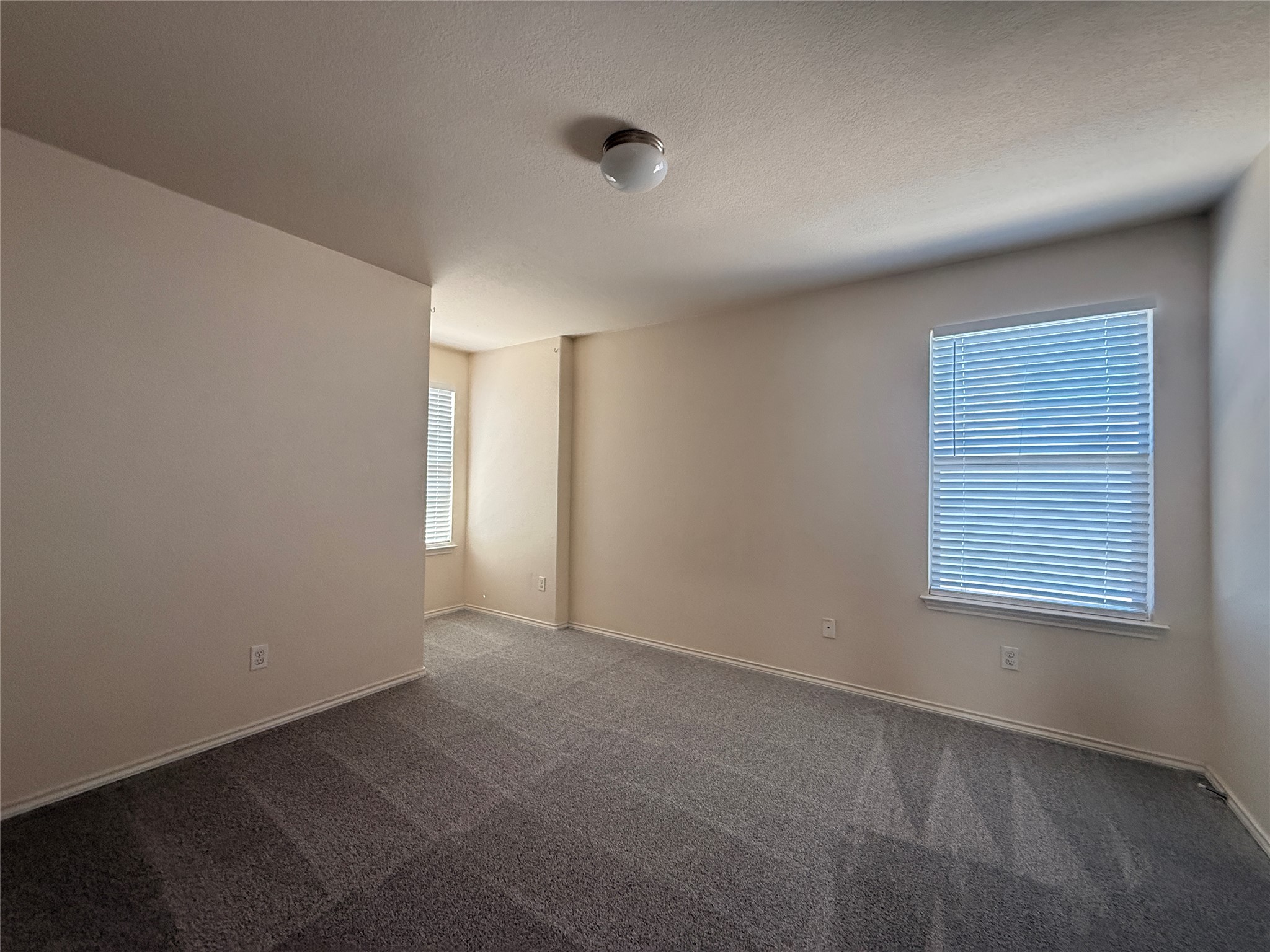 279 Housefinch Loop Leander, TX 78641 - Photo 21 of 30 Spare room with dark carpet and a textured ceiling
