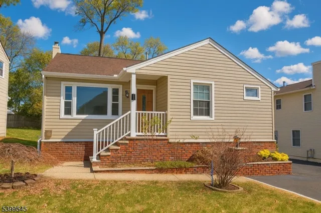 a view of a house with a patio