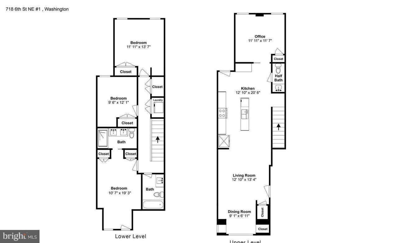718 6th Street Northeast, Unit 1 Washington, DC 20002 - Photo 21 of 21 a picture of a bathroom with mirror