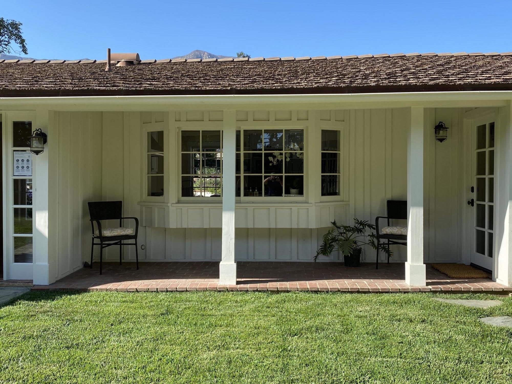 2150 East Valley Road Santa Barbara, CA 93108 - Photo 8 of 30 Patio outside of kitchen