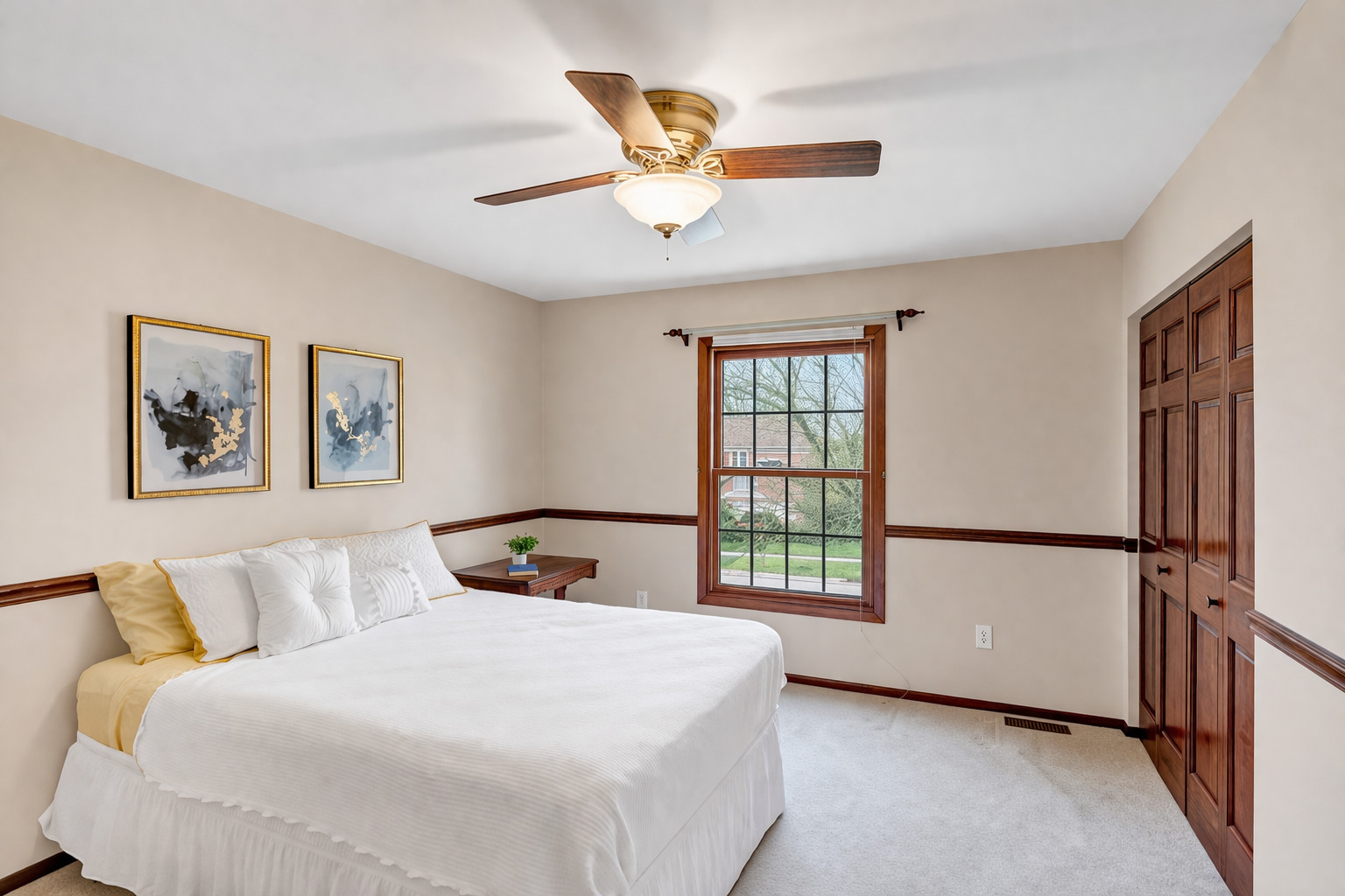 842 Pin Oak Circle Cary, IL 60013 - Photo 17 of 37 a bedroom with a bed and a window