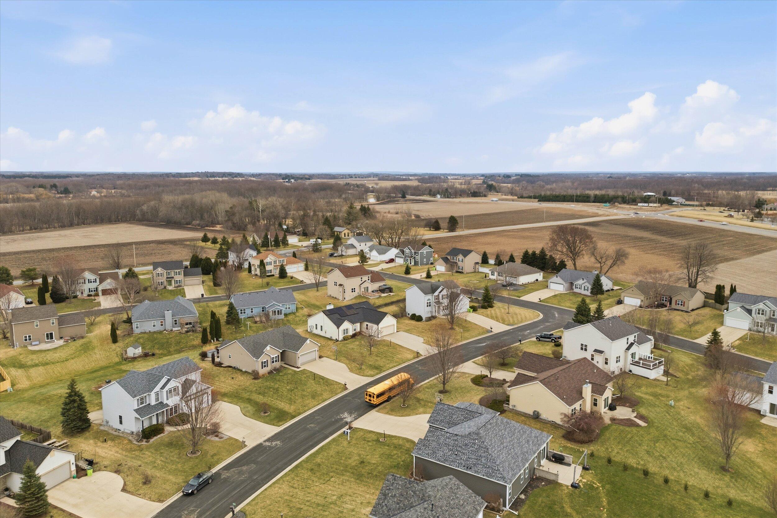 N8330 Whippoorwill Road Ixonia, WI 53036 - Photo 47 of 55 Drone Picture