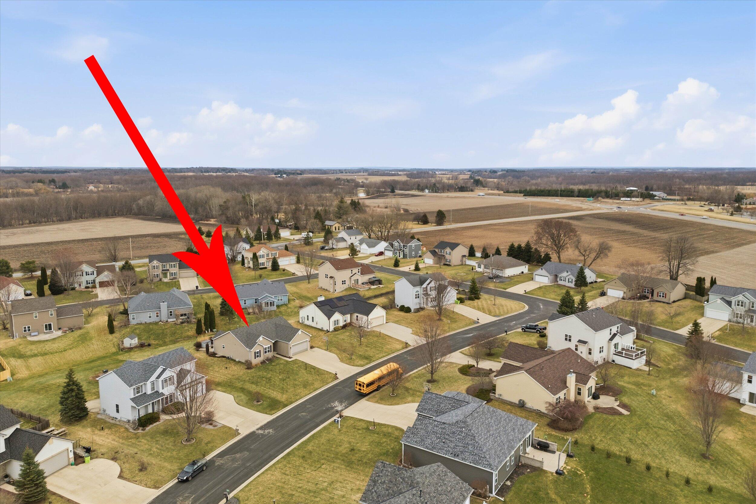 N8330 Whippoorwill Road Ixonia, WI 53036 - Photo 48 of 55 Drone Picture