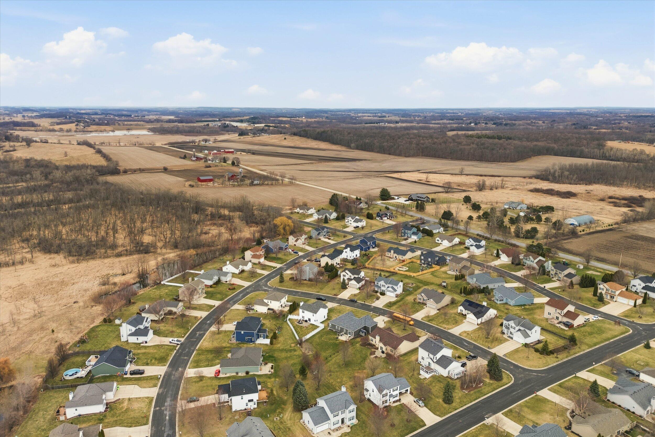 N8330 Whippoorwill Road Ixonia, WI 53036 - Photo 51 of 55 Drone Picture