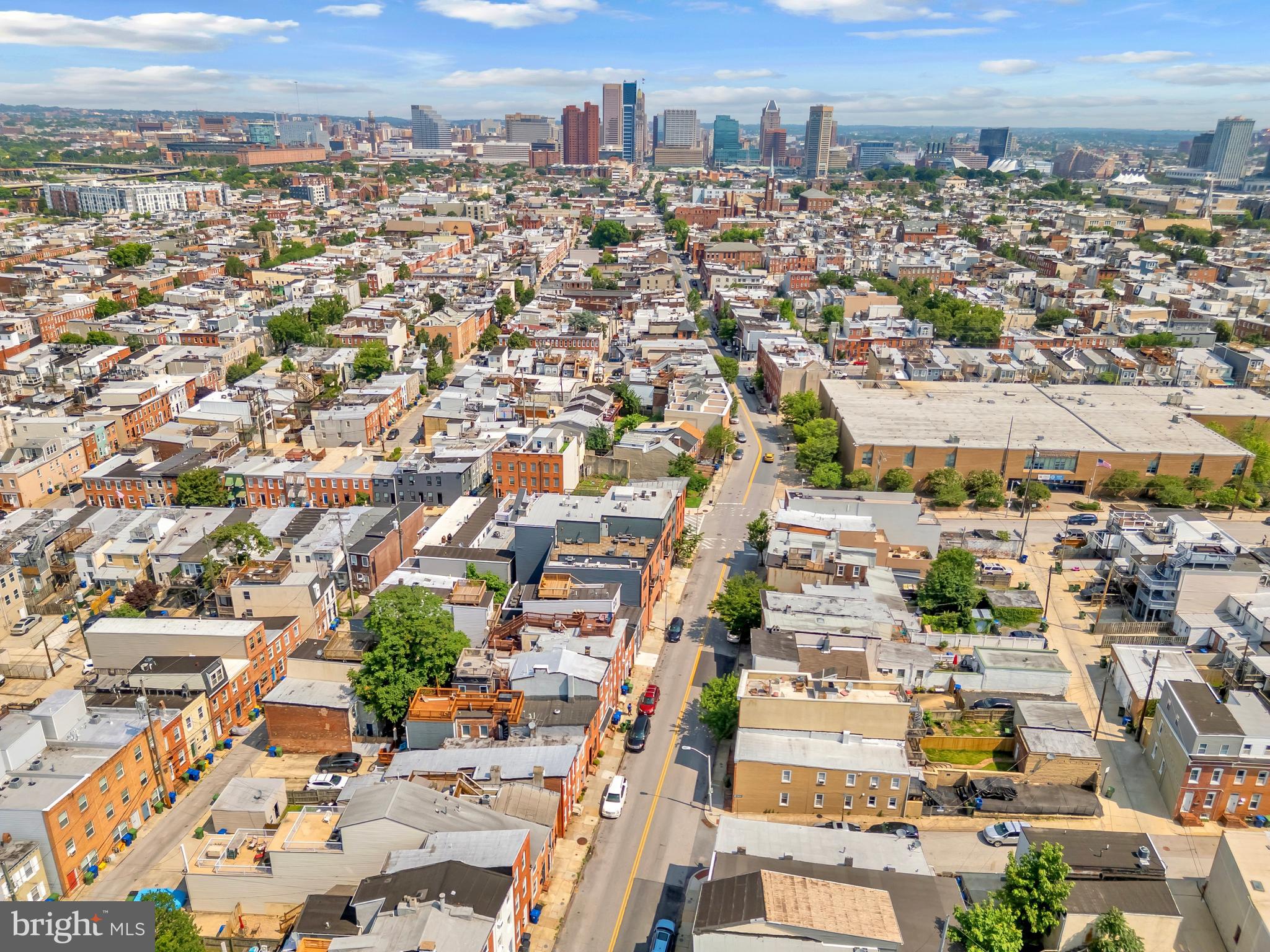 1710 Light Street Baltimore, MD 21230 - Photo 10 of 59 an aerial view of a city