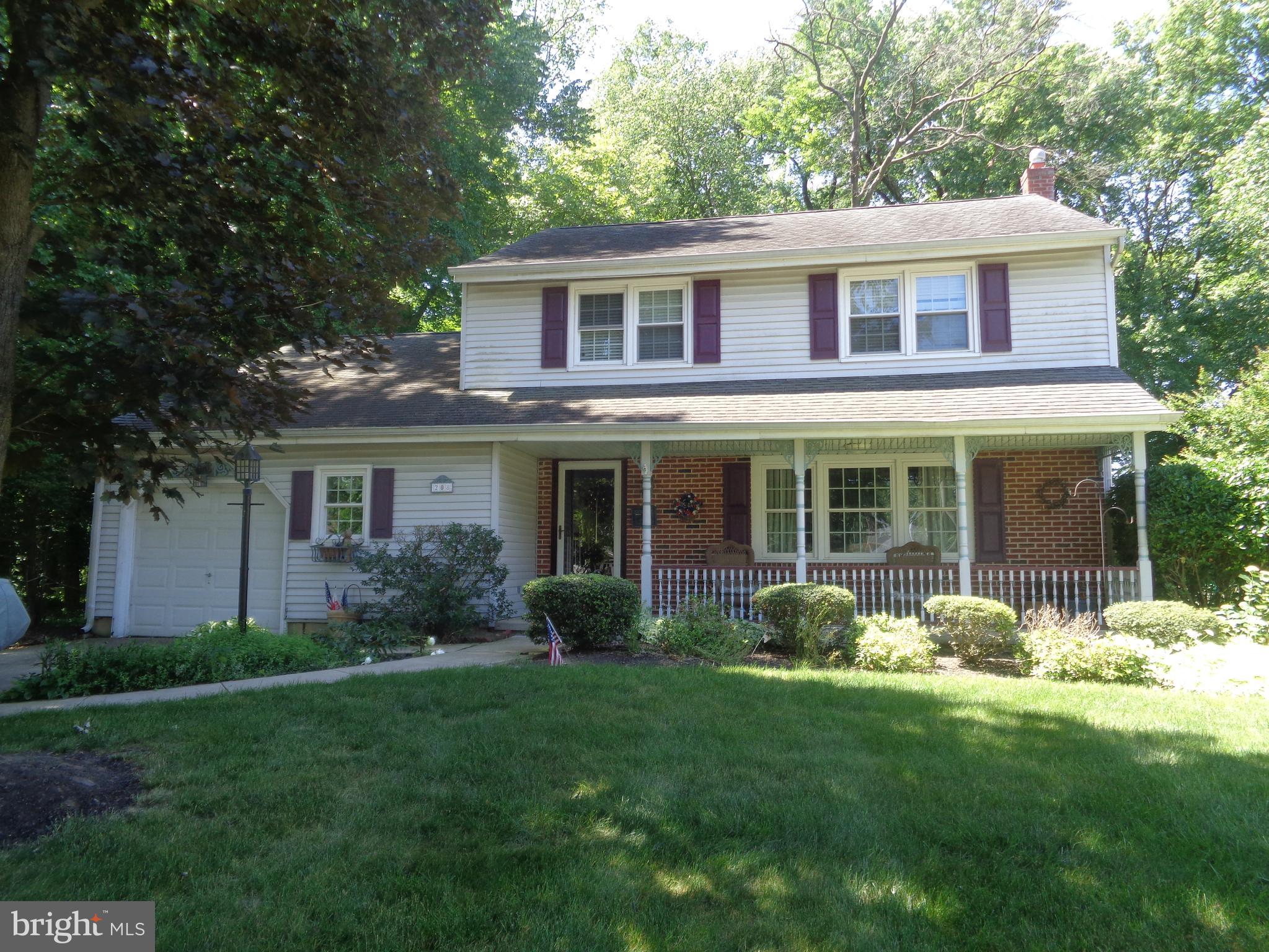 208 Valley Forge Road Cinnaminson, NJ 08077 - Photo 1 of 15 EXTERIOR FRONT