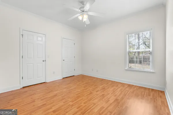wooden floor in an empty room
