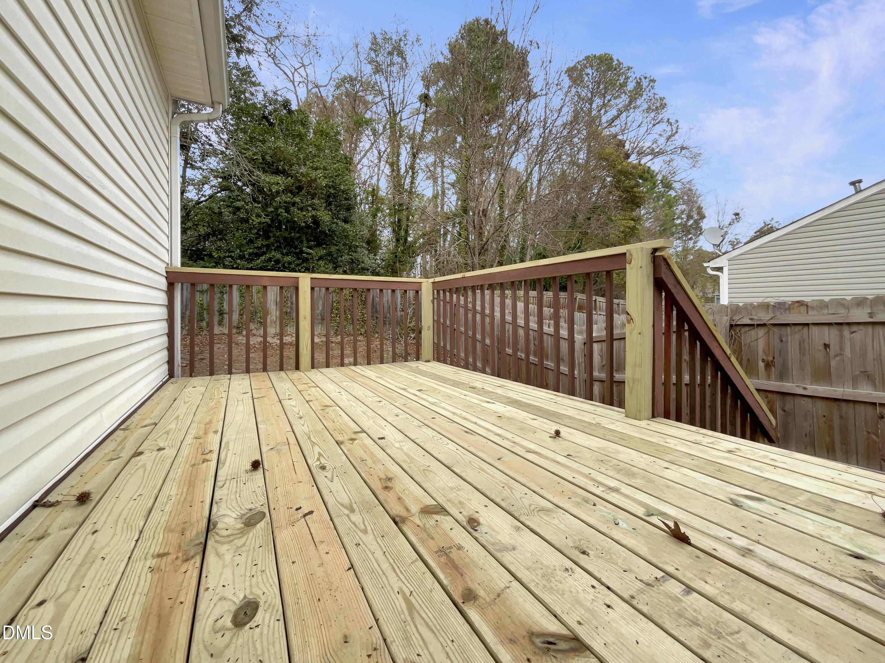 3501 Streams Of Fields Drive Raleigh, NC 27604 - Photo 15 of 16 a view of balcony and wooden floor