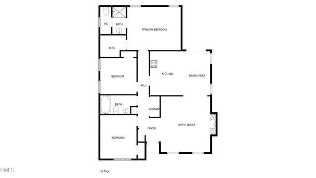 a picture of a floor plan