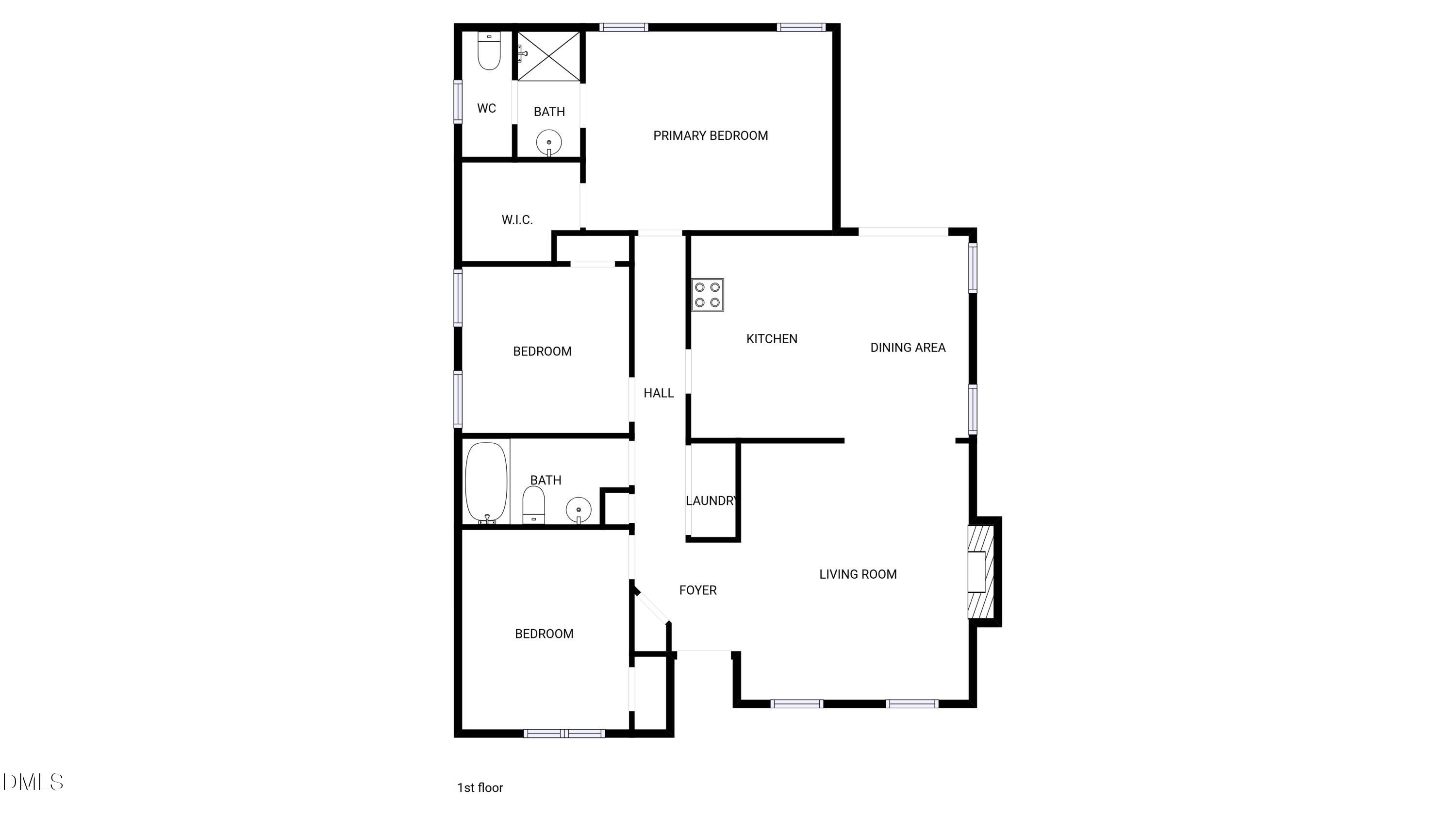3501 Streams Of Fields Drive Raleigh, NC 27604 - Photo 16 of 16 a picture of a floor plan