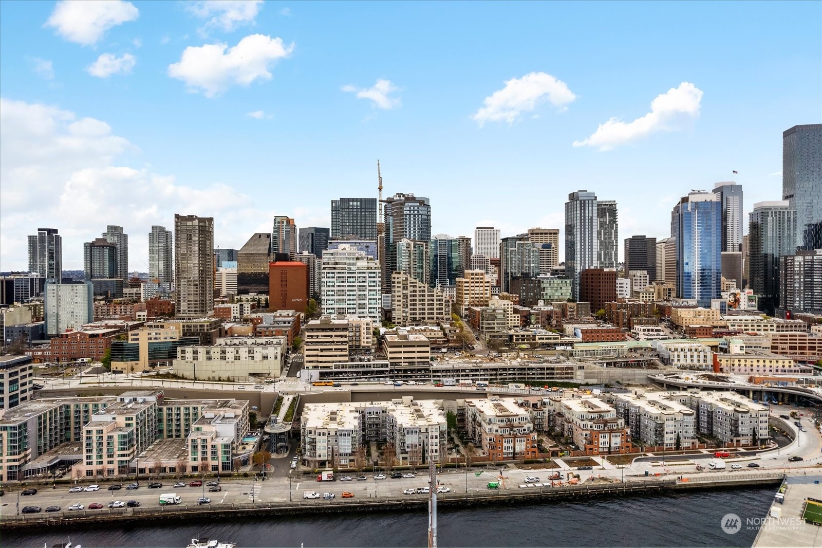 2021 1st Avenue, Unit G2 Seattle, WA 98121 - Photo 22 of 24 a view of a city with tall buildings