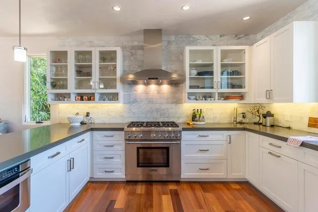 a utility room with a washer and dryer