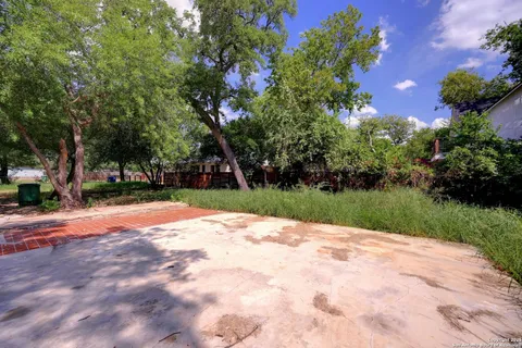 a view of outdoor space with a garden
