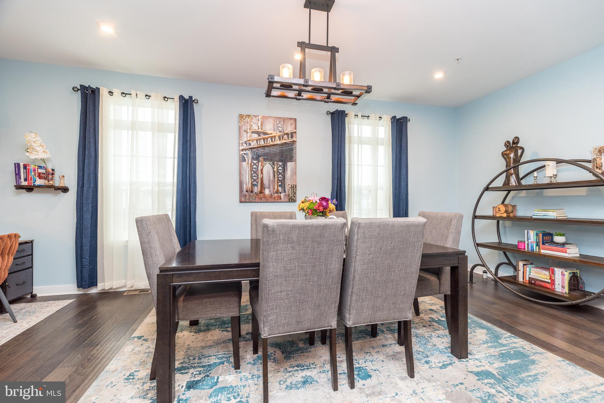 121 Arbor Boulevard Perkasie, PA 18944 - Photo 4 of 39 a view of a dining room with furniture window and wooden floor