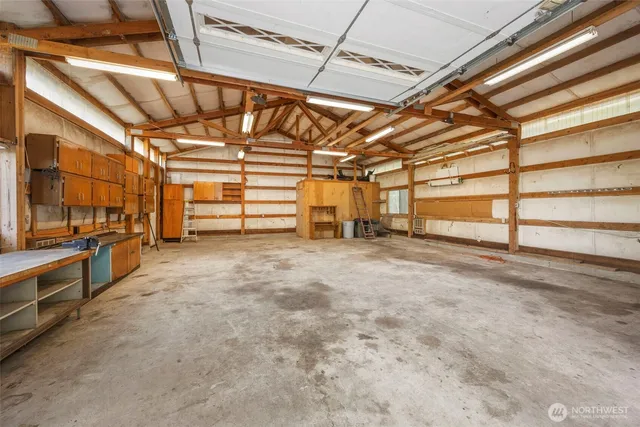 a view of storage and utility room