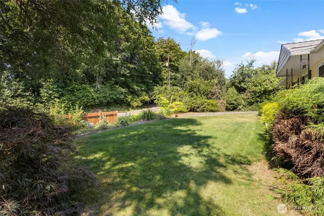 a view of outdoor space and yard