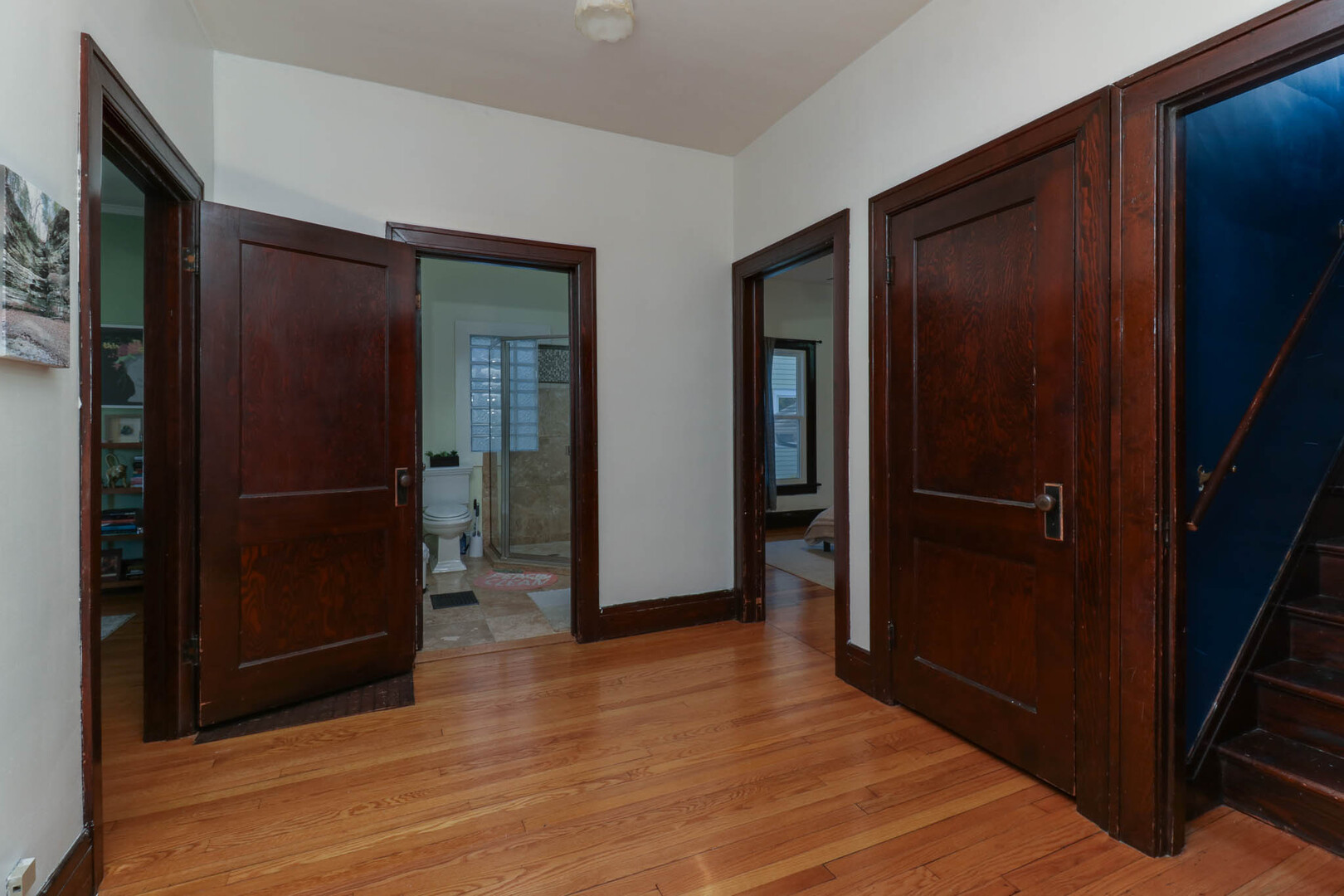 601 East Grove Street Bloomington, IL 61701 - Photo 16 of 42 wooden floor and an entrance in a room