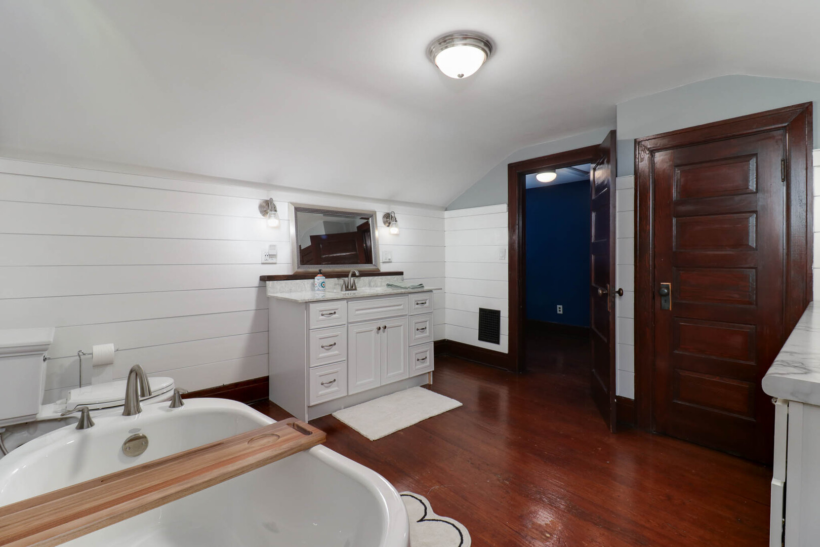 601 East Grove Street Bloomington, IL 61701 - Photo 24 of 42 a room with a bed and a view of bathroom