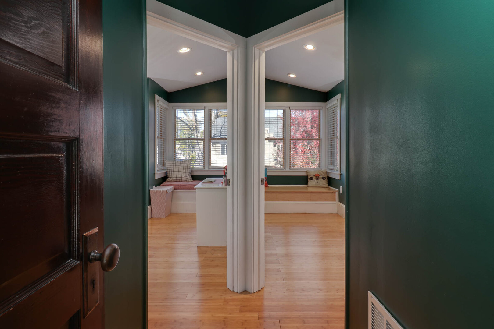601 East Grove Street Bloomington, IL 61701 - Photo 25 of 42 a bathroom with a glass shower door
