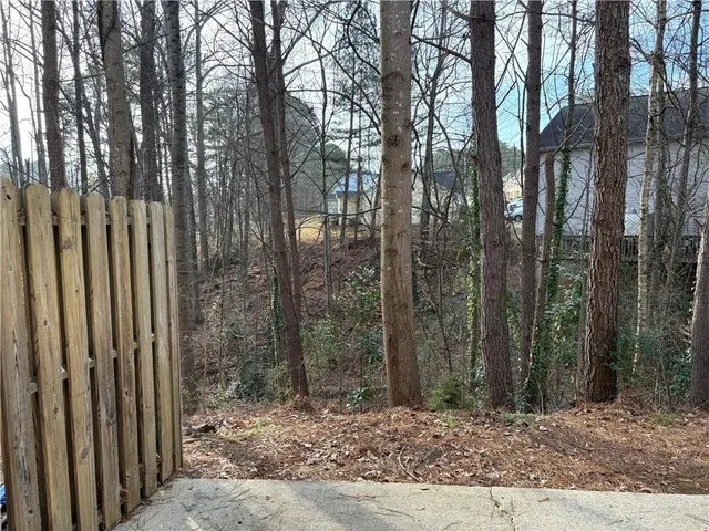 a view of a house with a window