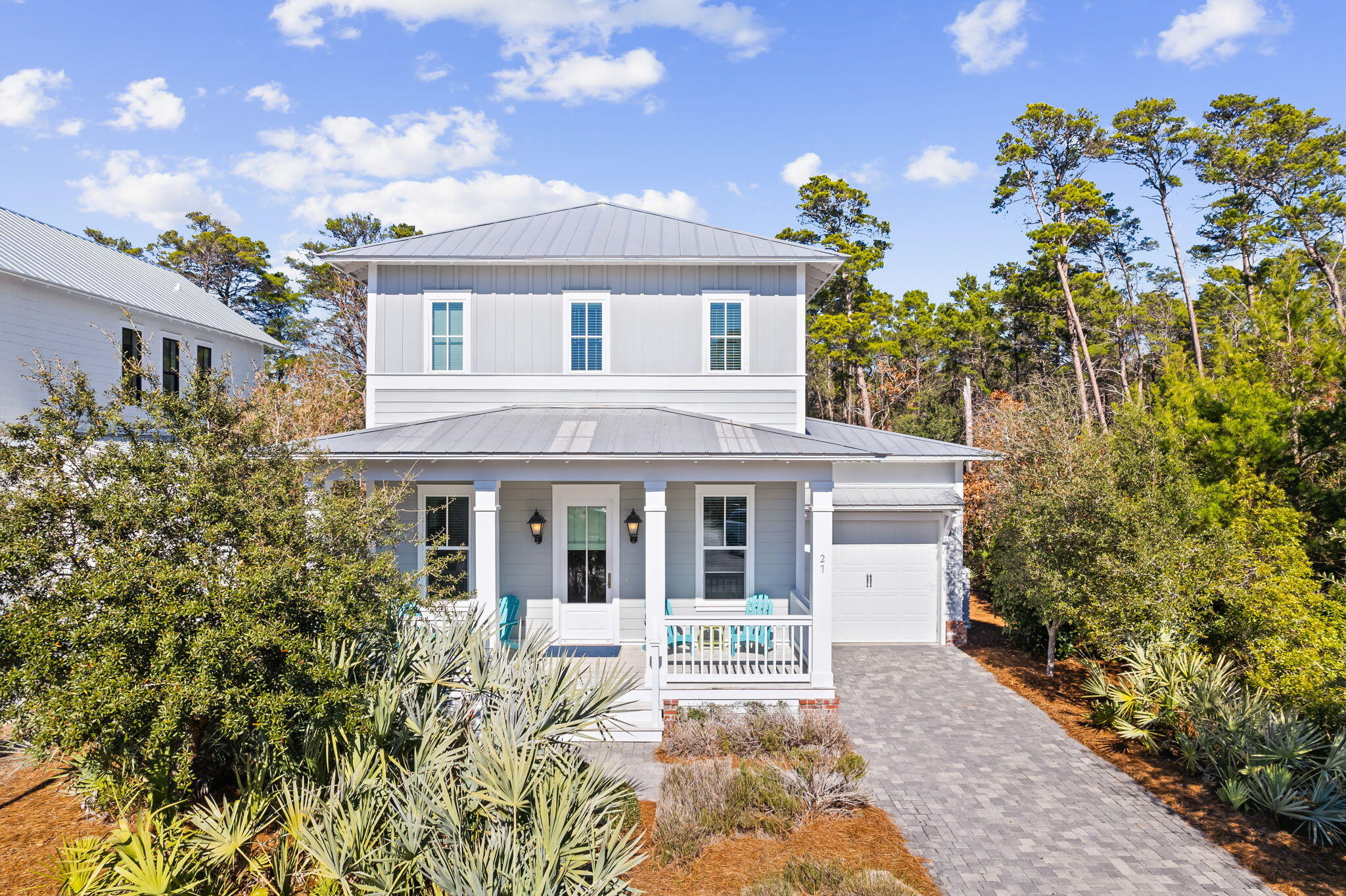 27 Matt's Way Santa Rosa Beach, FL 32459 - Photo 12 of 67 front view of a house with a yard