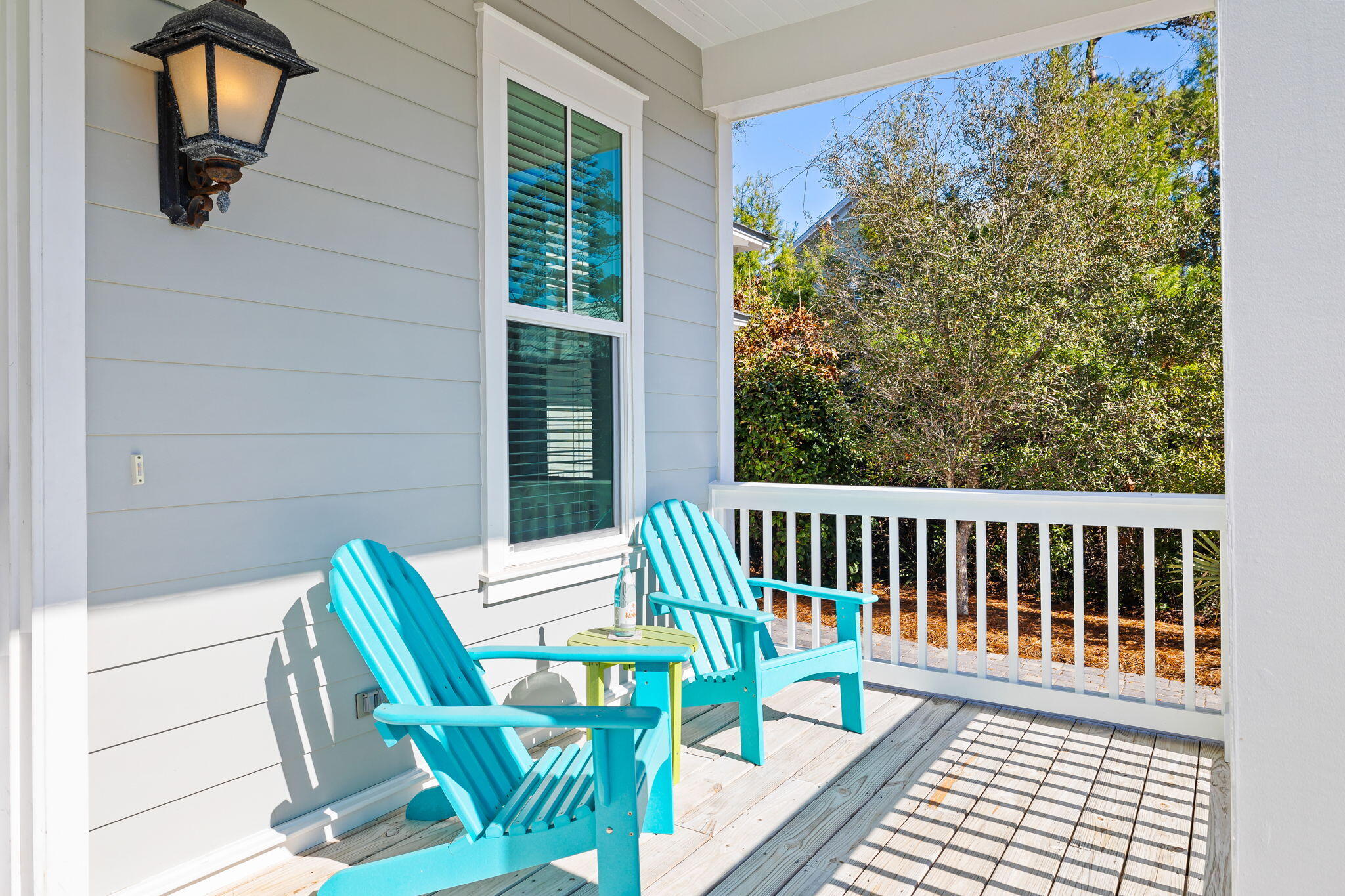 27 Matt's Way Santa Rosa Beach, FL 32459 - Photo 17 of 67 a view of balcony with a potted plant and outdoor seating