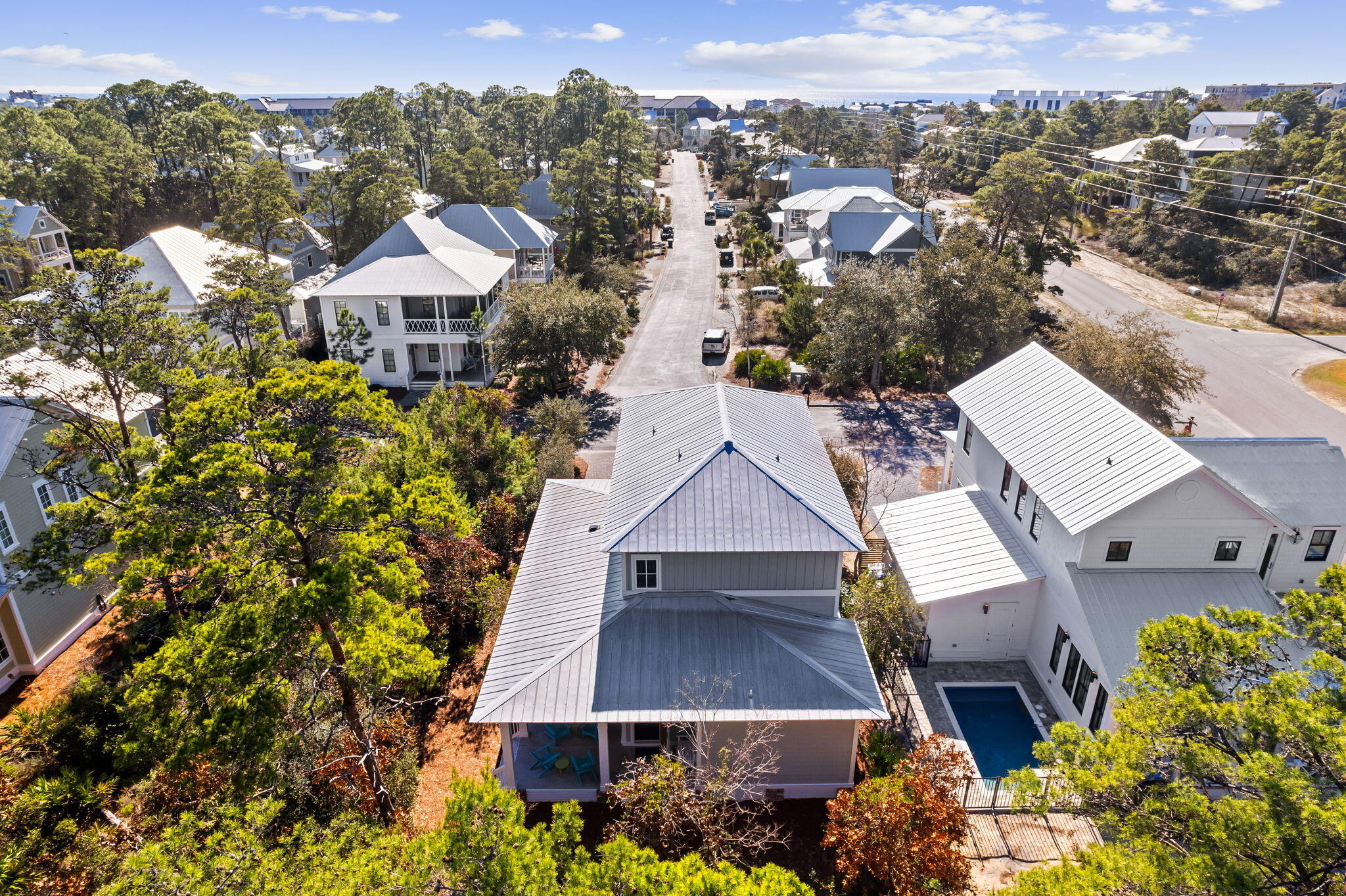 27 Matt's Way Santa Rosa Beach, FL 32459 - Photo 66 of 67 an aerial view of a house