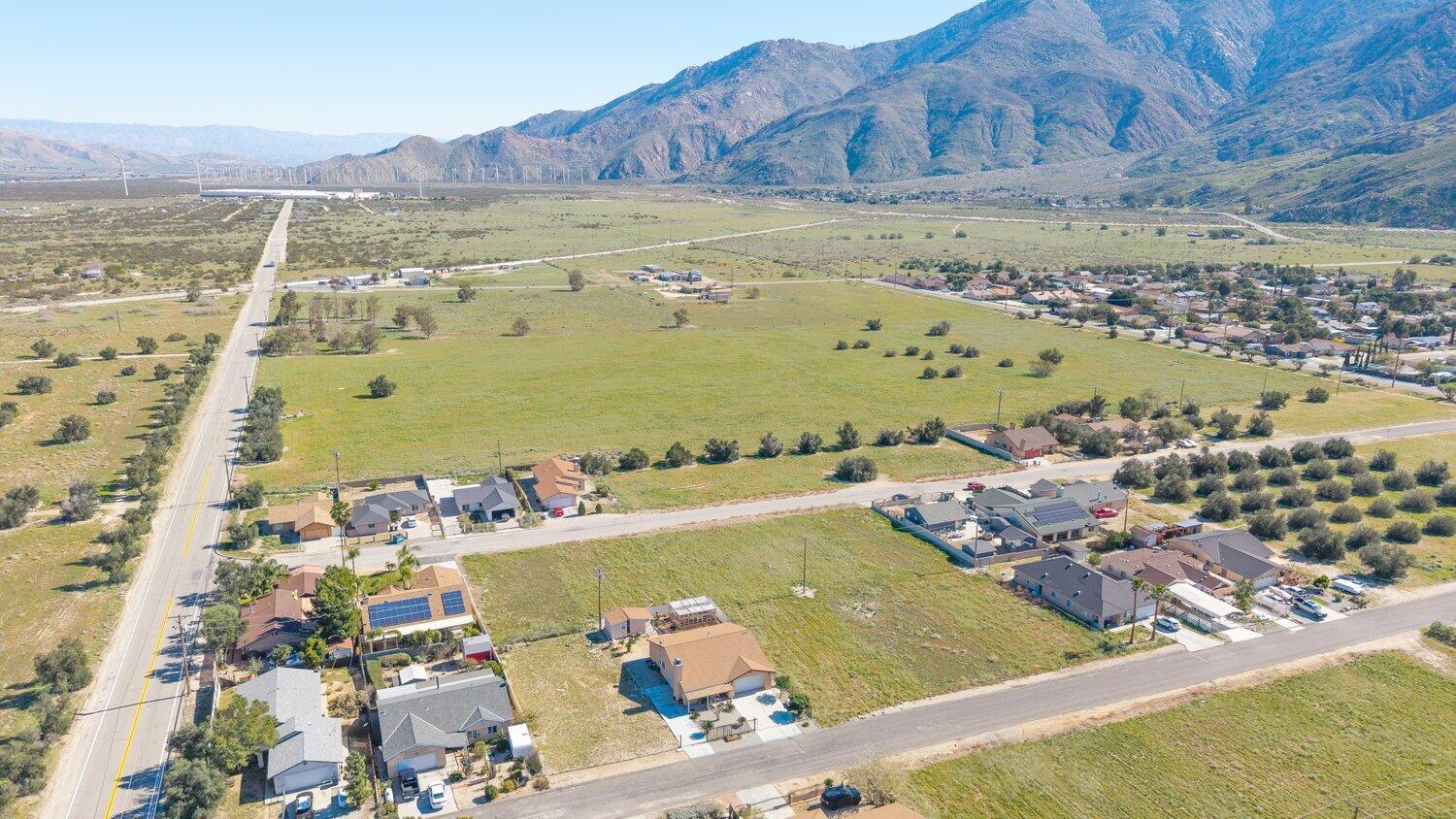 14290 Rafael Street Cabazon, CA 92230 - Photo 37 of 41 an aerial view of a house with a ocean view