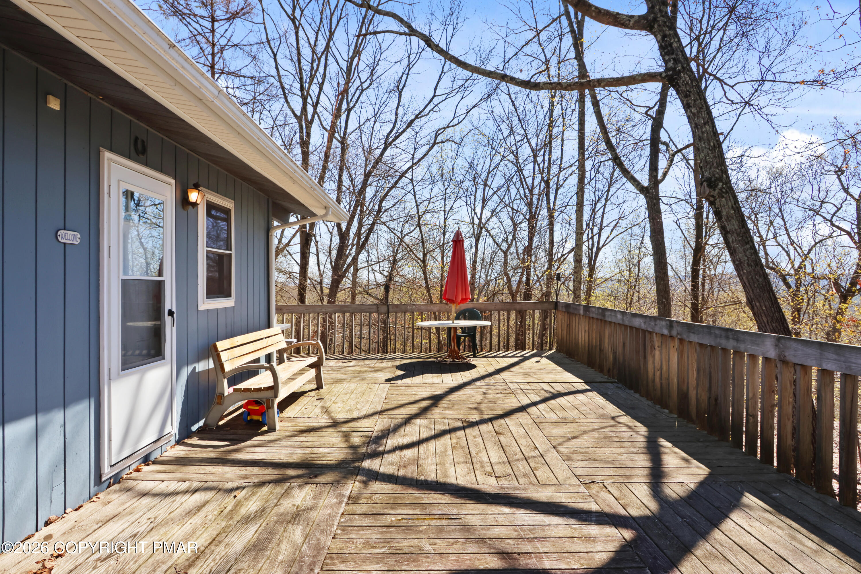 214 Mockingbird Trail Bushkill, PA 18324 - Photo 20 of 41 a view of outdoor space with seating