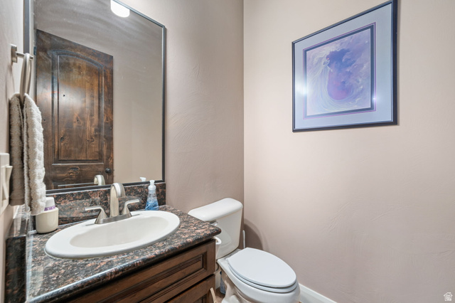 2376 Stone Crest Circle St. George, UT 84790 - Photo 39 of 61 Bathroom with vanity and toilet
