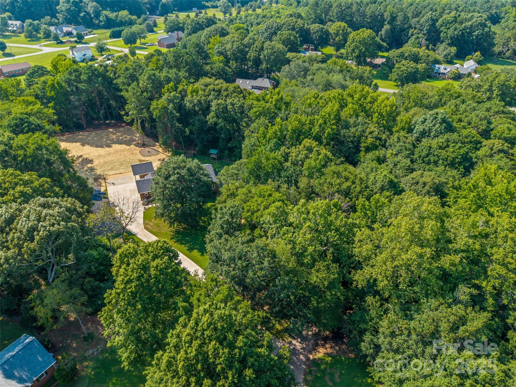229 Campsite Road Rock Hill, SC 29732 - Photo 40 of 45 an aerial view of residential house with outdoor space and trees all around