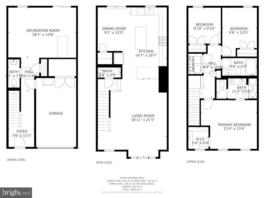 1228 Gaston Road Aberdeen, MD 21001 - Photo 37 of 37 Floor Plans