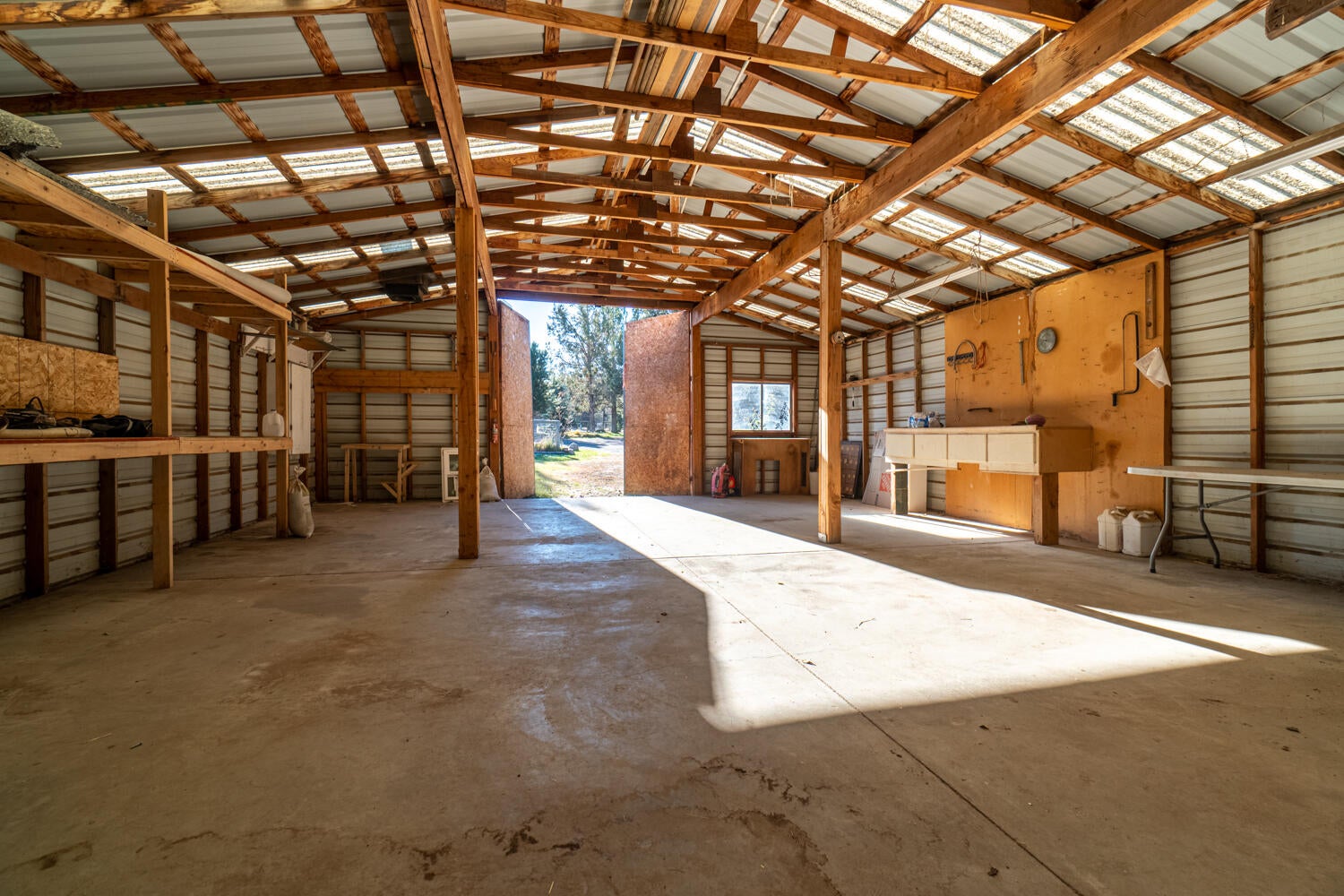 64570 Research Road Bend, OR 97703 - Photo 44 of 60 Inside of Barn/Shop