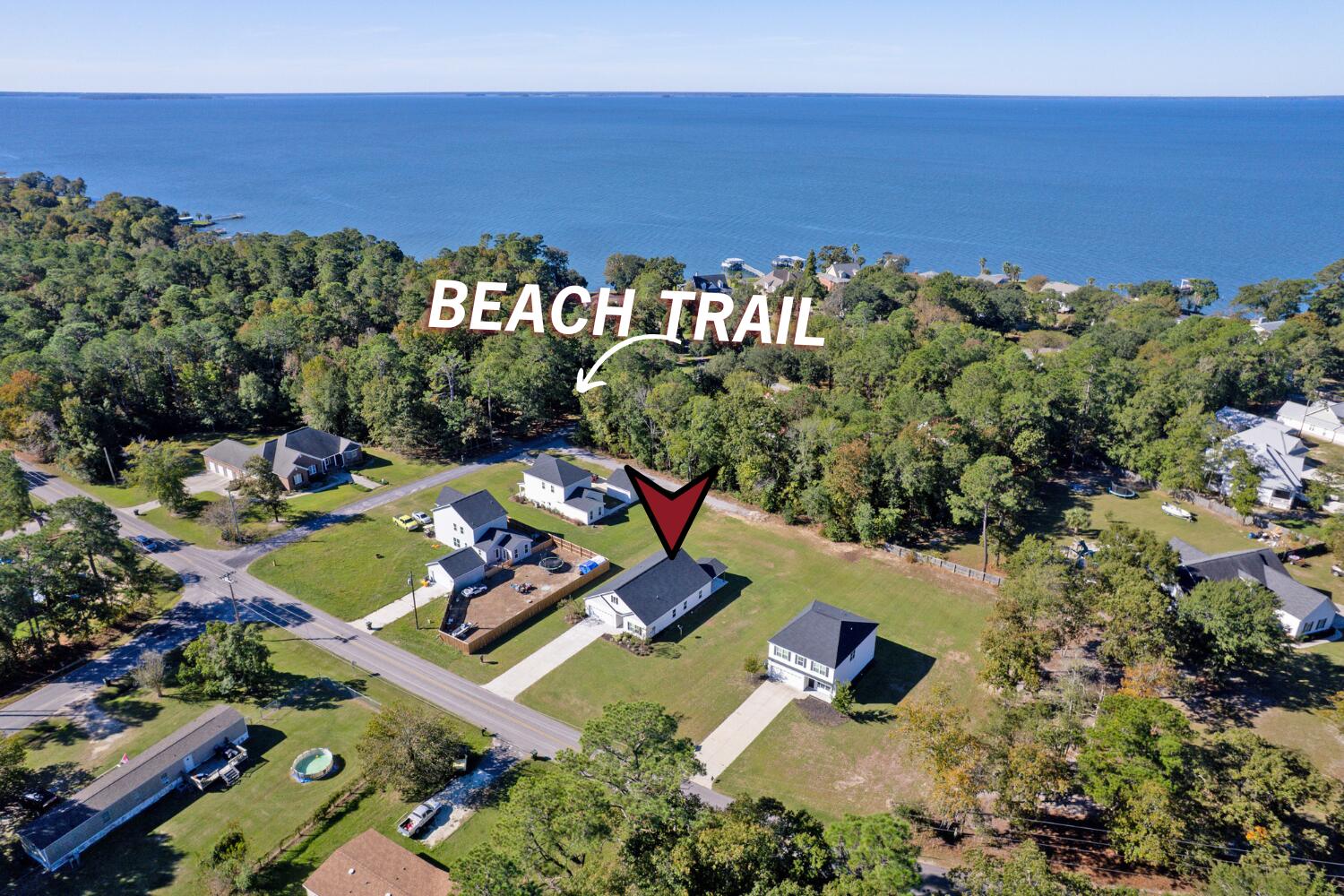 707 Butter Road Bonneau, SC 29431 - Photo 11 of 53 707 Butter Aerials