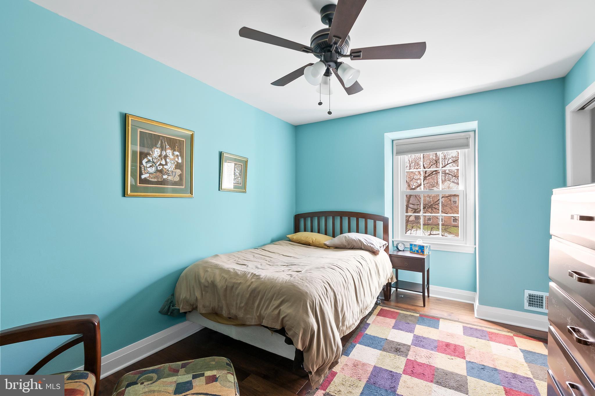 8816 Arley Drive Springfield, VA 22153 - Photo 33 of 59 a bedroom with a bed and a window