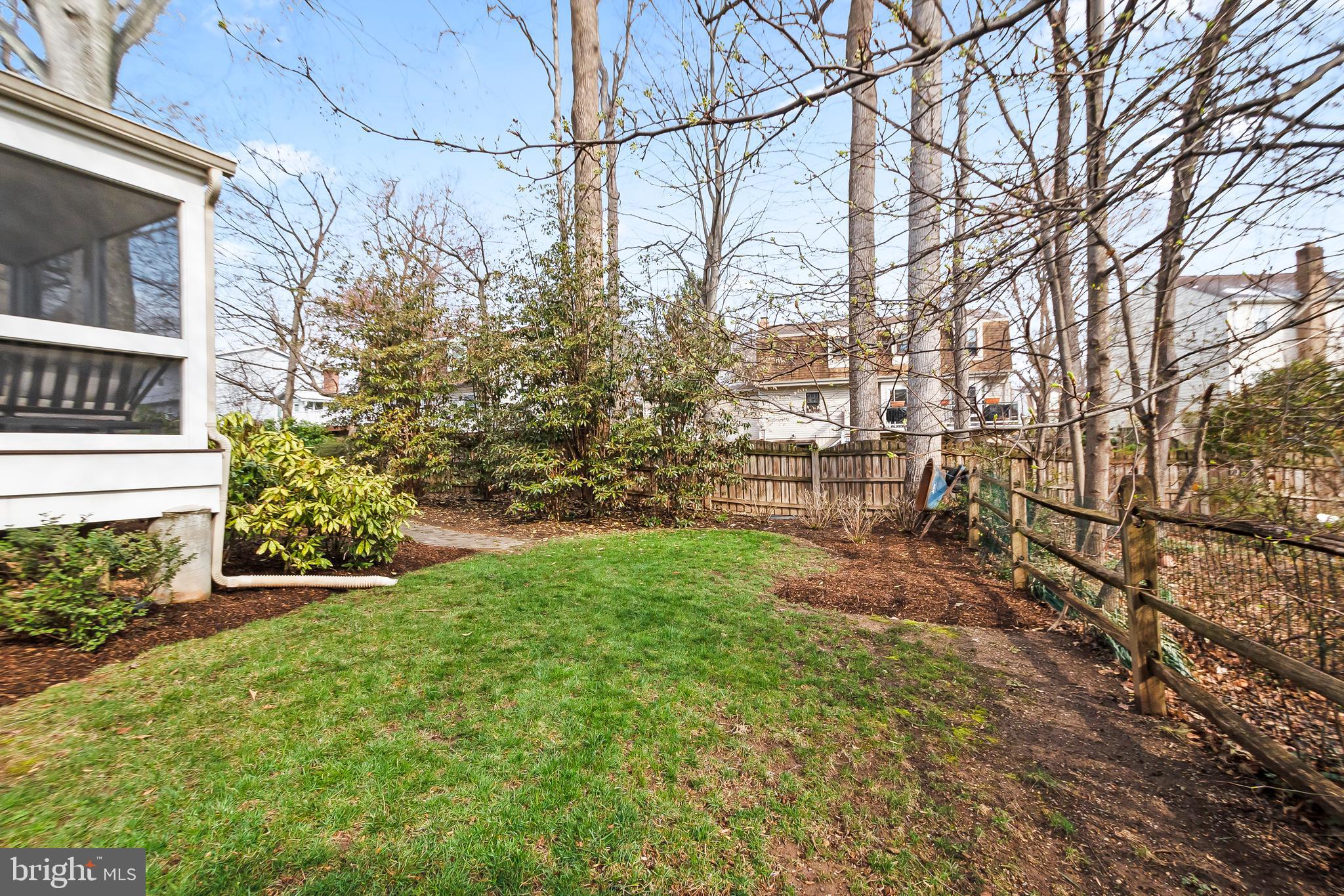 8816 Arley Drive Springfield, VA 22153 - Photo 52 of 59 a view of yard from a house
